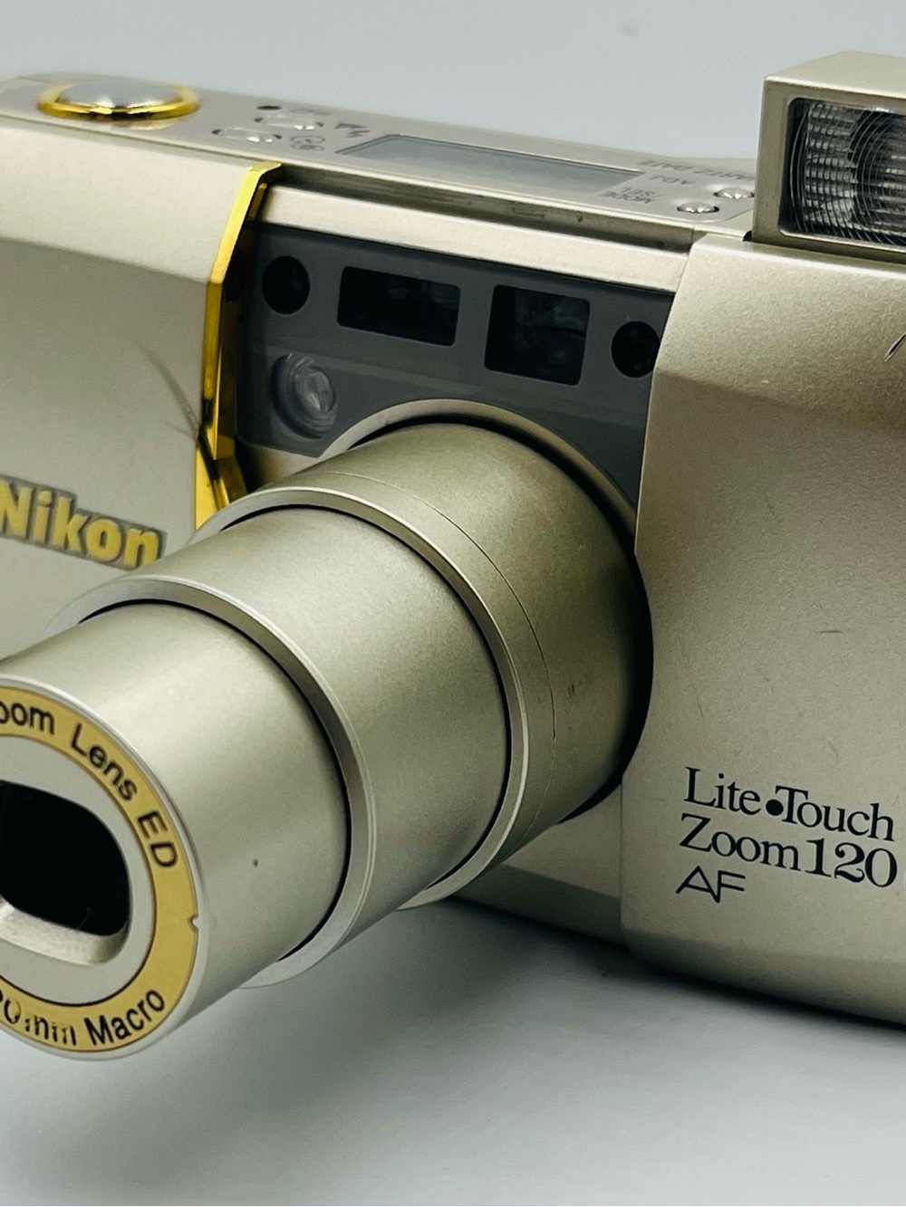 Nikon Lite•Touch Zoom120 AF Compact Camera in Champagne Gold